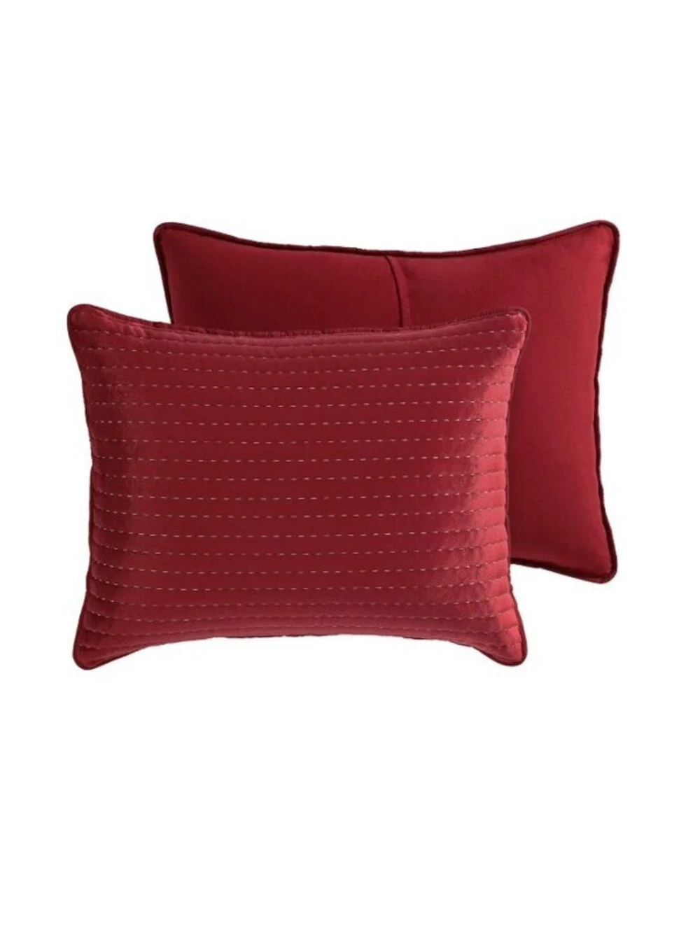 Lenox 3-Piece Quilt Set in Red KING size